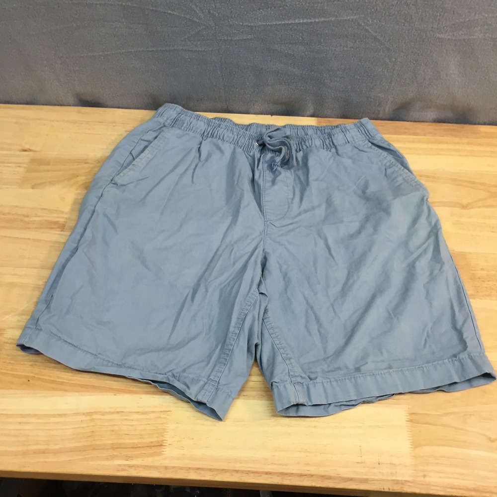 Free‎ Assembly Mens Blue Pull On Drawstring Shorts Size M MWB00088
